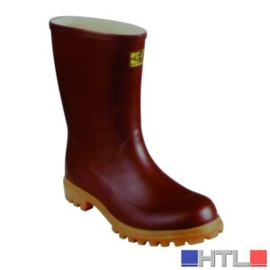 STIVALI IN GOMMA NATURALE CARRO ARMATO TRONCHETTO Col. Marrone Mis. 39