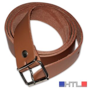 Utilia CINTURA IN CUOIO cm. 110÷135 Col. Marrone (confezione da 6)