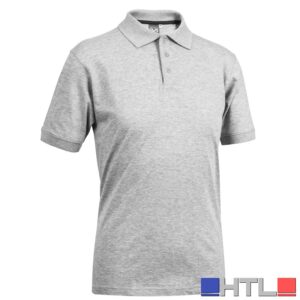 POLO FOX JERSEY Col. Grigio Melange Scuro  Mis. M