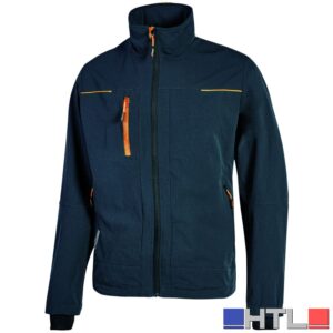 U-Power GIACCA PLUTON Col. Blu/Arancio  Mis. M