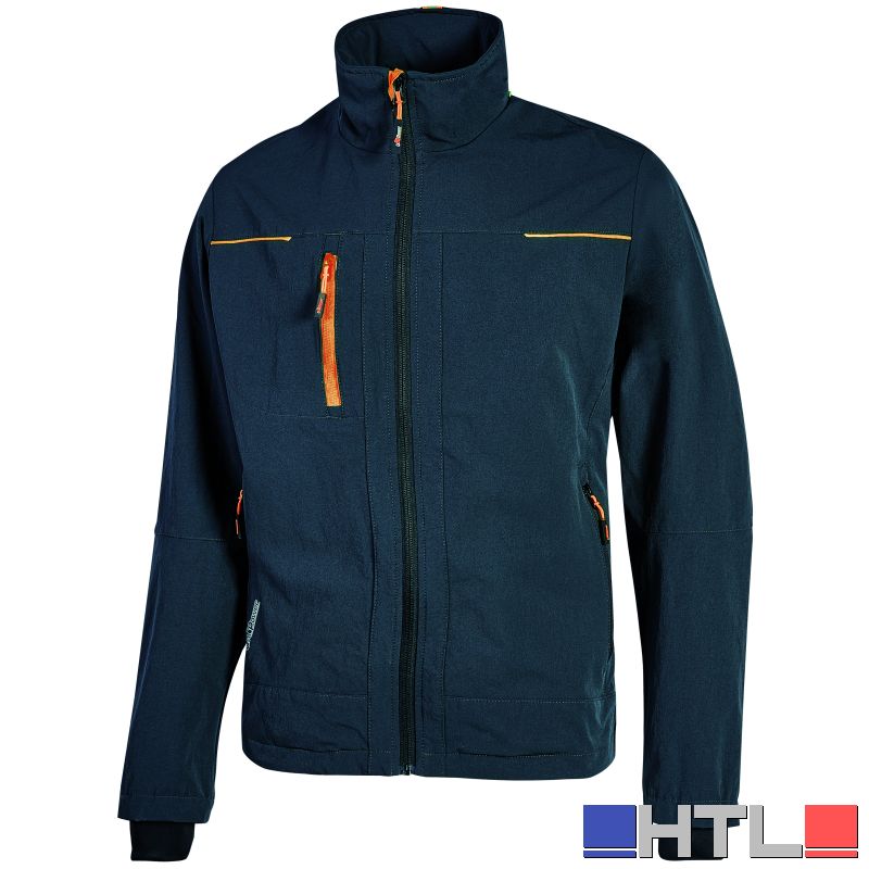 U-Power GIACCA PLUTON Col. Blu/Arancio Mis. XL