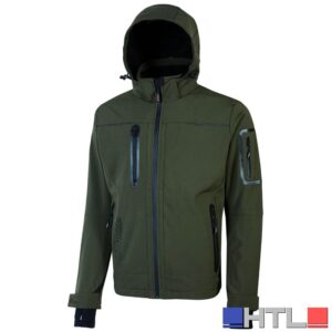 U-Power GIACCA SOFTSHELL SPACE Col. Verde  Mis.   M