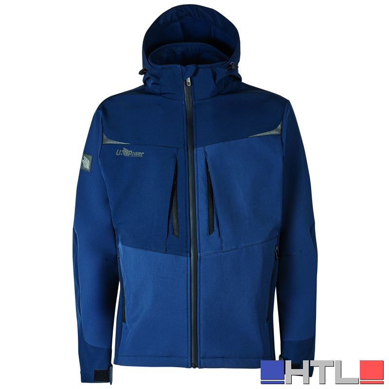 U-Power GIUBBINO SOFTSHELL VERVE Col. Blu Mis. XL