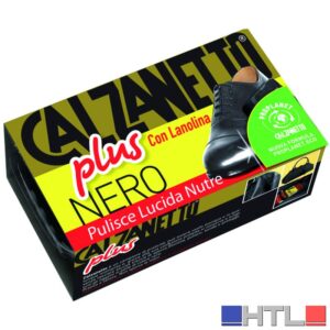 Calzanetto SPUGNA LUCIDA SCARPE PLUS Col. Nero