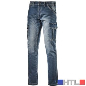 Diadora PANTALONE JEANS CARGO DENIM Col. Blu Mis. 38 (54)