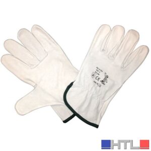 GUANTI IN FIORE BOVINO  tg. 8 (pacco da 10)