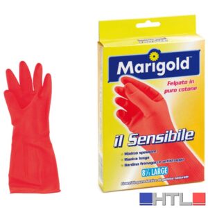 Marigold GUANTI IN LATTICE IL SENSIBILE   tg. S (pacco da 12)