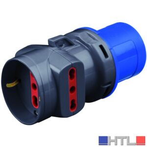 Rosi ADATTATORE INDUSTRIALE 1878 2P+ schuko 10/16A - IP20