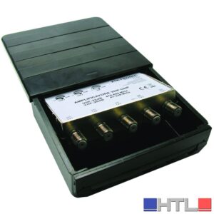 AMPLIFICATORE PER ANTENNE TV DA ESTERNO - 3 IN/ 2 OUT