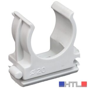 CLIPS A SCATTO PER FISSAGGIO TUBO RIGIDO Ø mm. 16 (confezione da 100)