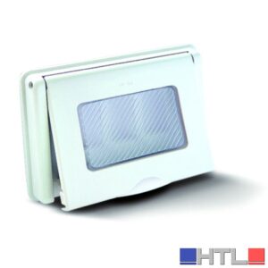 Feb Elettrica CONTENITORE DA ESTERNO CON SPORTELLO IP55 col. Bianco 3 posti