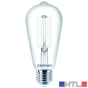 Century LAMPADA A FILAMENTO LED INCANTO WHITE EDISON E27 Luce calda  7,5 W - 806 lumen (confezione da 10)