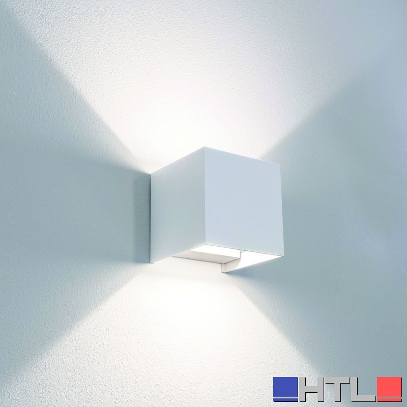 Century APPLIQUE BIDIREZIONALE QUADRATO A LED UP&DOWN+ 10 W-800 lm-3.000K/4.000K/6500K Col. Bianco