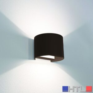 Century APPLIQUE BIDIREZIONALE TONDO A LED UP&DOWN+ 10 W-800 lm-3.000K/4.000K/6500K Col. Corten