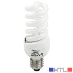 Beghelli LAMPADA RISPARMIO ENER. SPIRALE E14  luce calda 11 W (confezione da 10)