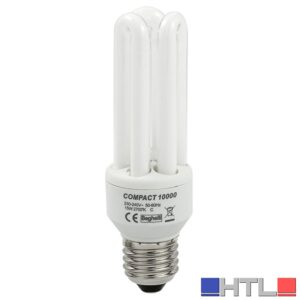 Beghelli LAMPADA RISPARMIO ENER. 3 TUBI E14  luce calda 11 W (confezione da 10)