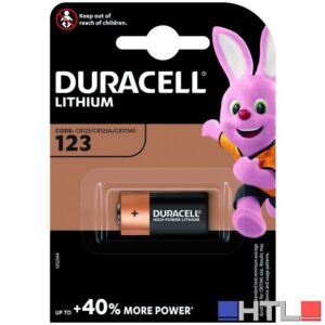 Duracell PILA AL LITIO PER FOTOCAMERA DIGITALE 123 1 PZ.  (confezione da 10)