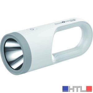 TORCIA RICARICABILE LUMUS DOPPIA FONTE LUMINOSA Ø cm. 8,5x20,2 h