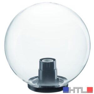 LAMPADA DIFFUSORE 'GLOBO' Ø cm. 20 con base col. Trasparente