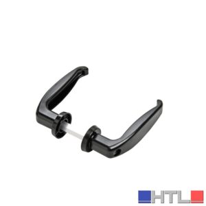 Comunello MANIGLIA PER CANCELLI col. Grigio distanza art. 210 mm. 25-35 (confezione da 20)