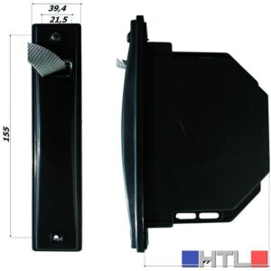 AVVOLGITORE SEMINCASSO COMPLETO Cintino mm. 20 mt. 5,5 (interasse fori mm. 155)