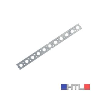Aldeghi BANDELLA FORATA ACCIAIO ZINCATO  mm.12x10 mt