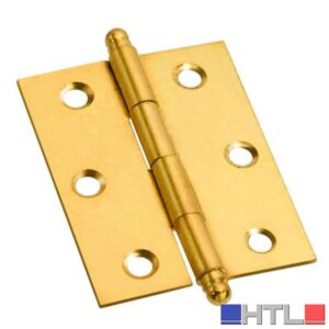 CERNIERA CON PERNO SFILABILE  in ottone mm. 40x35 (confezione da 24)