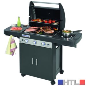 Campingaz BARBECUE DUALGAS 3 SERIES CLASSIC LS PLUS DARK cm. 120,5x60x116 h