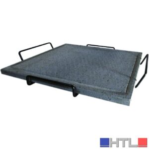 BISTECCHIERA IN PIETRA LAVICA CON TELAIO SENZA RIALZO  cm. 40x30