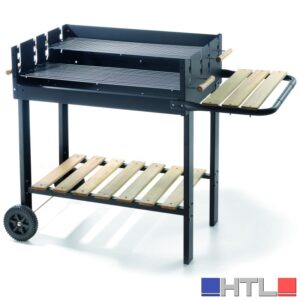 Ompagrill BARBECUE 70-47 ECO doppia griglia acciaio cromato cm. 70x45x72 h