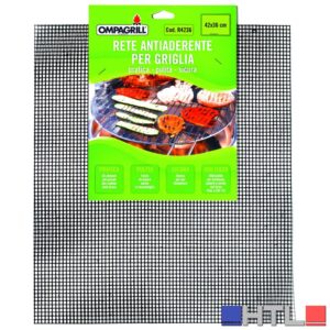 Ompagrill RETE ANTIADERENTE TEFLONATA GRIGLIA/PIASTRA cm. 42x36