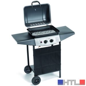 Ompagrill BARBECUE A GAS ''4936 DOUBLE'' 2 FUOCHI cm. 98x43x100 h