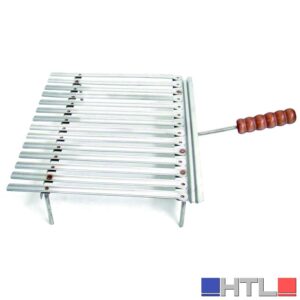 GRATICOLA IN ACCIAIO INOX CON RACCOGLI SUGO cm. 40x35
