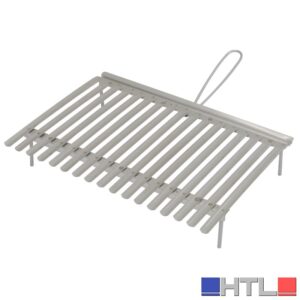 GRATICOLA IN ACCIAIO INOX CON RACCOGLI SUGO cm. 50x35