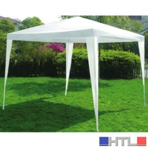 Tata Linda GAZEBO GELSOMINO mt. 3x3x2,5 h col. Bianco