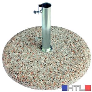 BASE PER OMBRELLONE CON TUBO IN GRANIGLIA Ø cm. 45 kg. 25