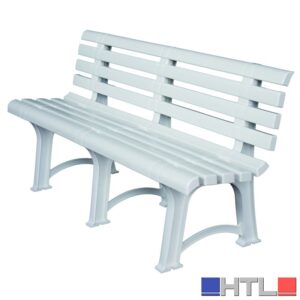 PANCHINA ATENA cm. 149x51x73 h col. Bianco