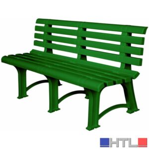 PANCHINA ATENA cm. 149x51x73 h col. Verde