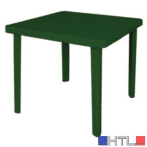 TAVOLO NETTUNO cm. 80x80x72 h col. Verde