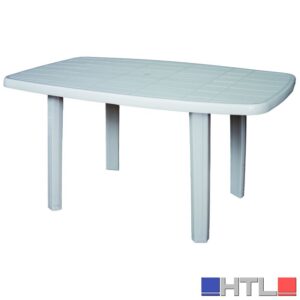 TAVOLO SORRENTO cm. 140x80x72 h col. Bianco