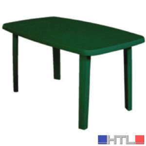 TAVOLO SORRENTO cm. 140x80x72 h col. Verde