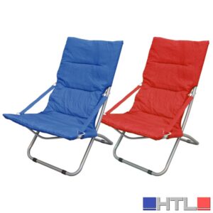 Tata Linda SDRAIO PIEGHEVOLE CAPRI cm. 83x50x93 h col. Blu
