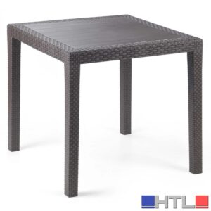 TAVOLO KING cm. 80x80x72 h col. Antracite