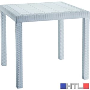 TAVOLO DALLAS cm. 80x80x74 h col. Bianco