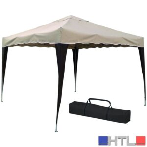GAZEBO PIEGHEVOLE mt. 3x3 - Beige