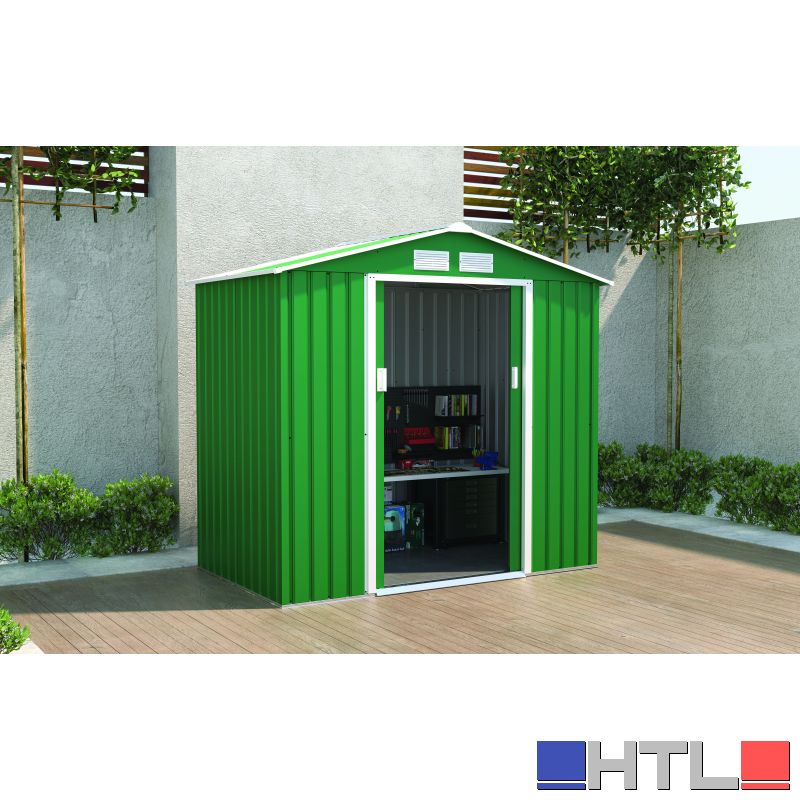 Confine CASETTA DA GIARDINO cm. 213x131x195 h col. Verde