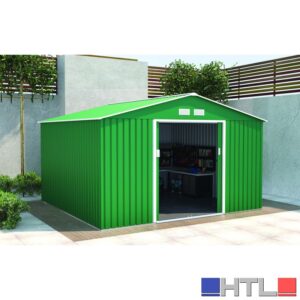 Confine CASETTA DA GIARDINO cm. 341x322x211 h col. Verde