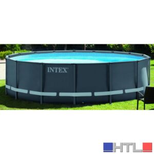 Intex PISCINA TONDA ULTRA XTR FRAME CON POMPA A SABBIA  Ø cm. 488x122 h