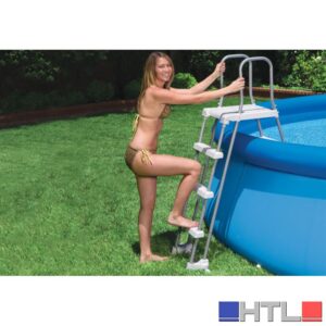 Intex SCALETTA PER PISCINA SAFETY GRADINI STACCABILI  h. max cm. 122