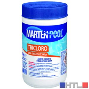 TRICLORO IN PASTIGLIE 200 GR.  kg. 1 (confezione da 12)